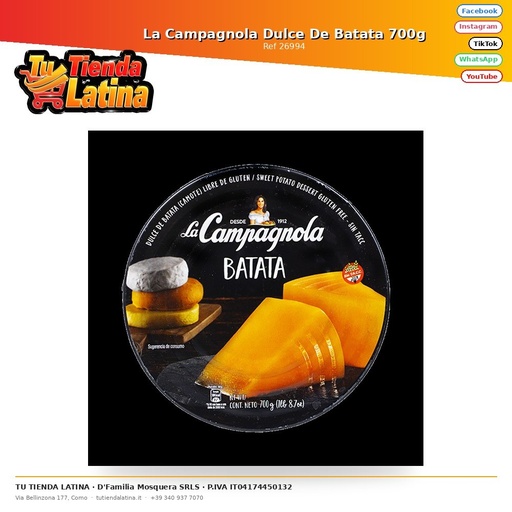 [26994] Sweet Potato Campagnola 700g