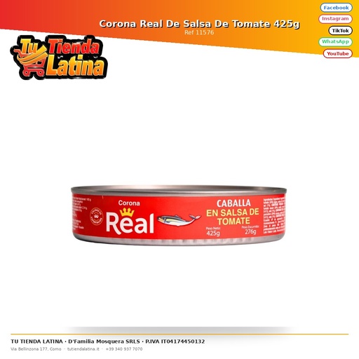 [11576] Royal Crown of Tomato Sauce 425g
