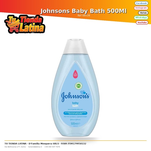 [08528] Johnsons Baby Bath 500Ml