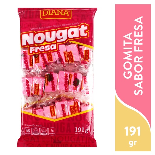 [3650] Diana Nougat Fresa 191G