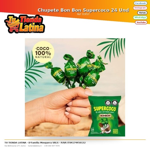 [31957] Chupete Bon Bon Supercoco 24 Und