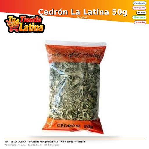[46617] Cedrina (Cedrón) La Latina 50g
