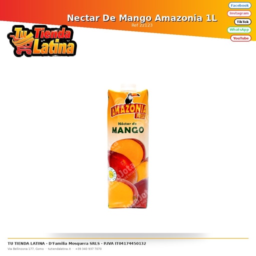 [22123] Nectar De Mango Amazonia 1L
