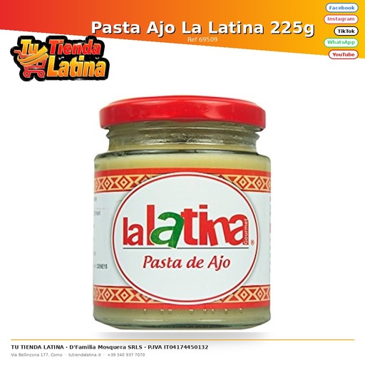 [69509] La Latina Pasta Di Aglio 225g