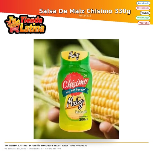 [24215] Chisimo Corn Sauce 330g