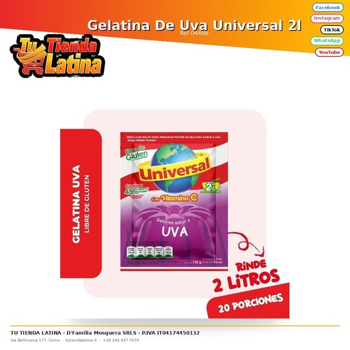 [04466] Gelatina d'Uva Universale 2l