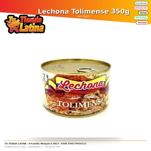 [70022] Lechona Tolimense 350g