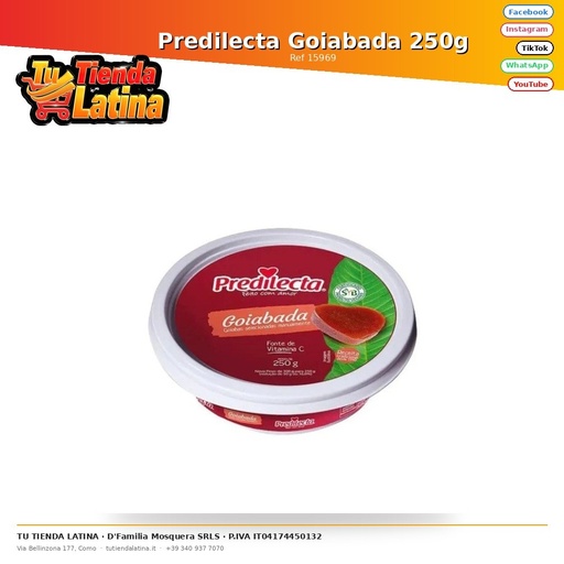 [15969] Predilecta Goiabada 250g
