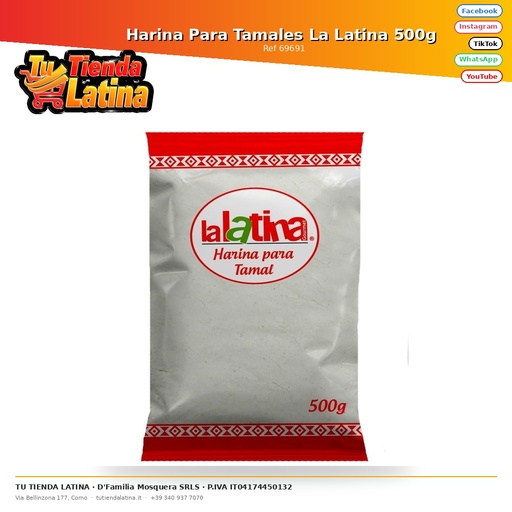 [69691] Farina Tamale La Latina 500g