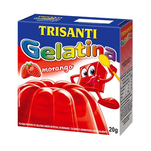 [5160] Trisanti Gelatina Morango 20G