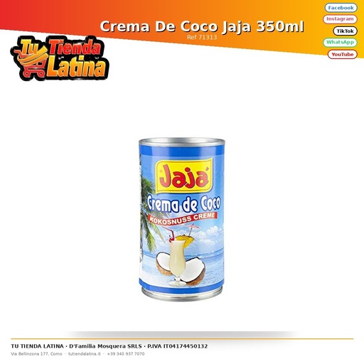 [71313] Crema De Coco Jaja 350ml