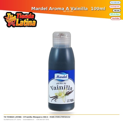[01347] Mardel Aroma A Vainilla  100ml