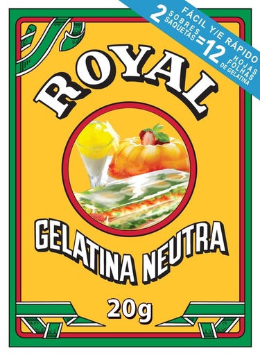 [5235] Gelatina Neutra Royal