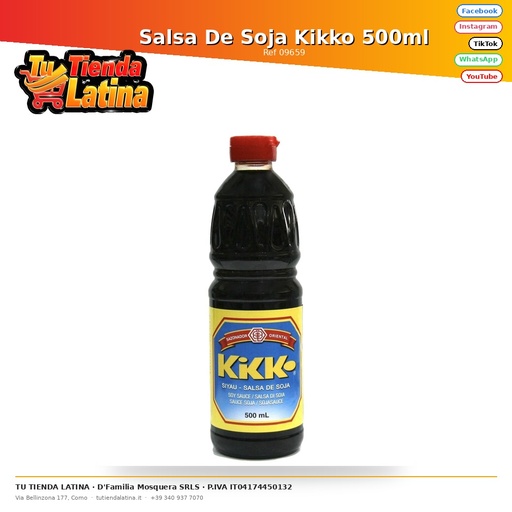 [09659] Salsa di soia Kikko 500ml