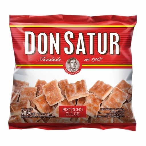 [5316] Don Satur Bizcocho Dulce 200G