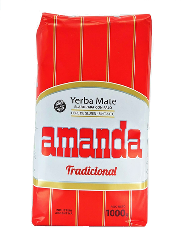 [00175] Yerba Mate Amanda Roja 1 Kg