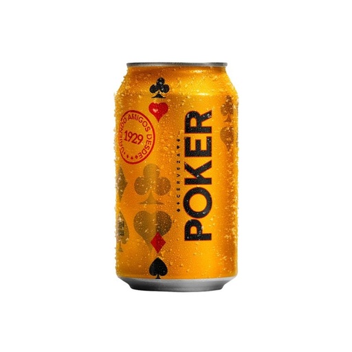 [5349] Cerveza Poker Lata 330Ml