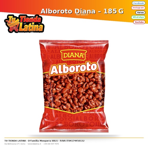 [00037] Alboroto Diana – 185 G