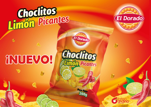 [71124] Choclitos Limon Picantes 200g 