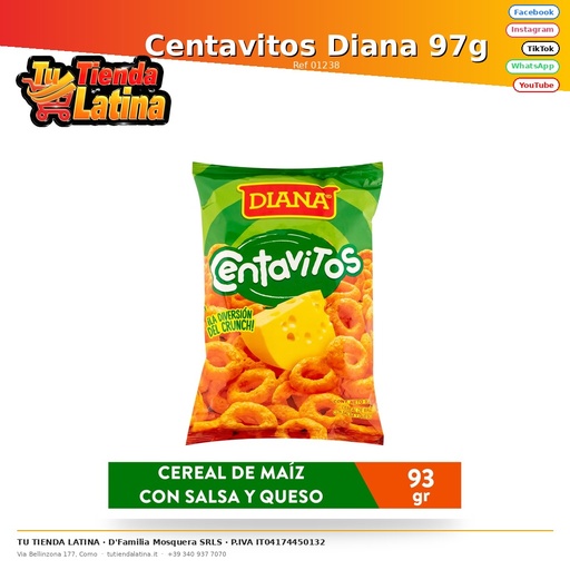 [01238] Centavitos Diana 97g