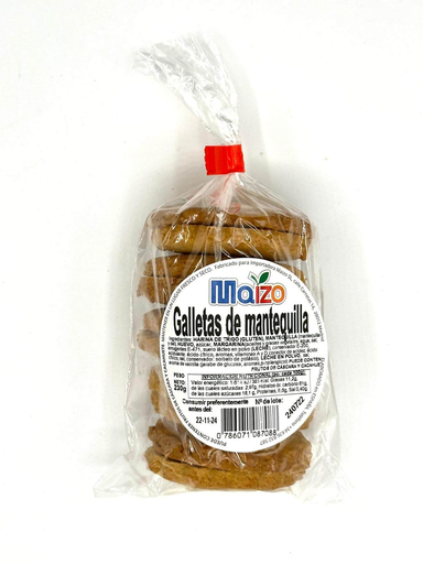 [87088] Galletas De Mantequilla Maizo 230G