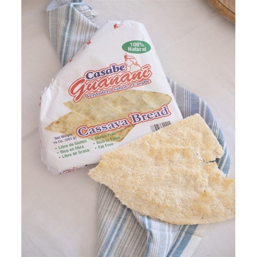 [5363] Casabe Tradicional Guananí 283 g – Pan de Yuca 100% Natural – Sin Gluten