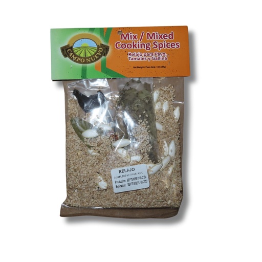 [95684] Mix Relajo Para Pavo, Tamales,Y Gallina 85G
