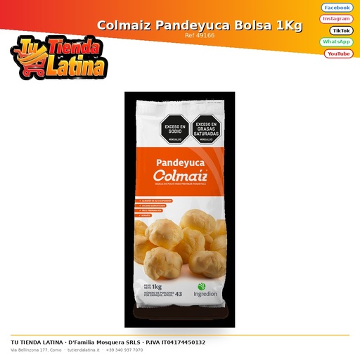 [49166] Colmaiz Pandeyuca Busta 1Kg