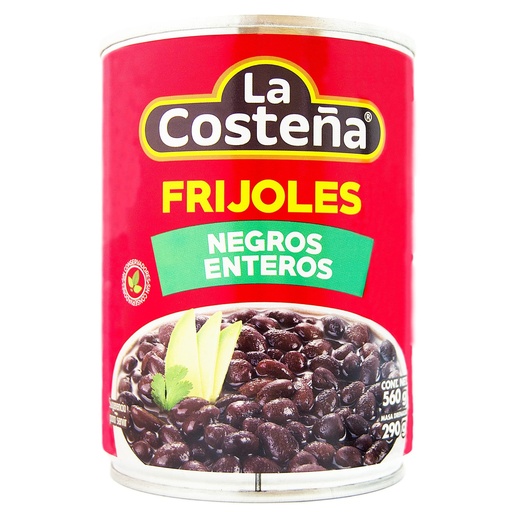 [5420] Frijoles Negros Entereos La Costeña