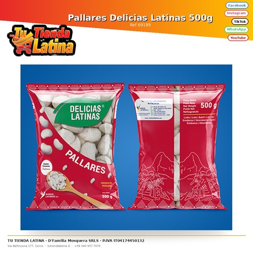 [69189] Pallares Delicias Latinas 500g
