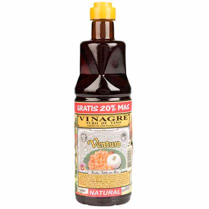 [5526] Vinagre Tinto De Vino Venturo 600Ml