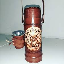 [5536] Termo Agua Caliente.Forr.Cuero