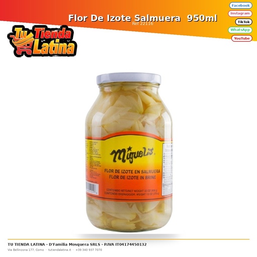 [22116] Flor De Izote Brine 950ml