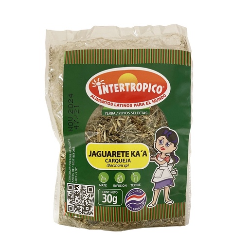 [5591] Intertropico Jaguarete Ka'A Carqueja 30G