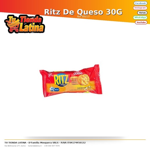 [90013] Ritz De Queso 30G