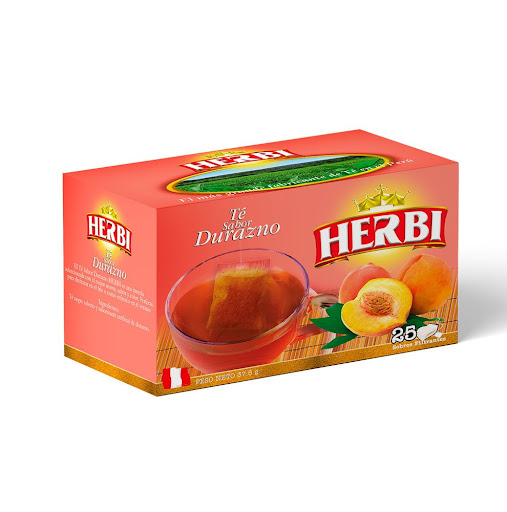 [5633] Herbi Te Sabor Durazno 25 Sobres