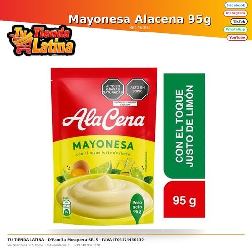 [46091] Cupboard Mayonnaise 95g