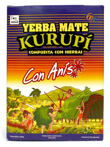 [01107] Yerba Mate Kurupi Con Anis 500G