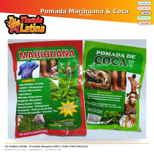 [22561] Pomada Marihuana & Coca