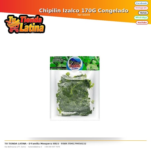 [00094] Chipilin Izalco 170G Frozen