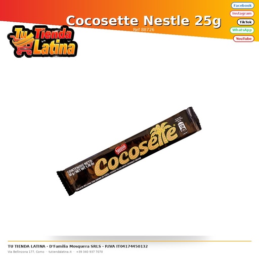 [88726] Nestlé Cocosette 25g