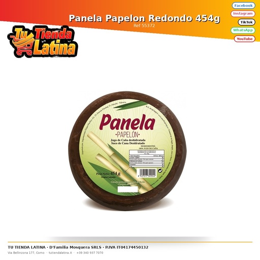 [55372] Panela Papelon Rotonda 454g