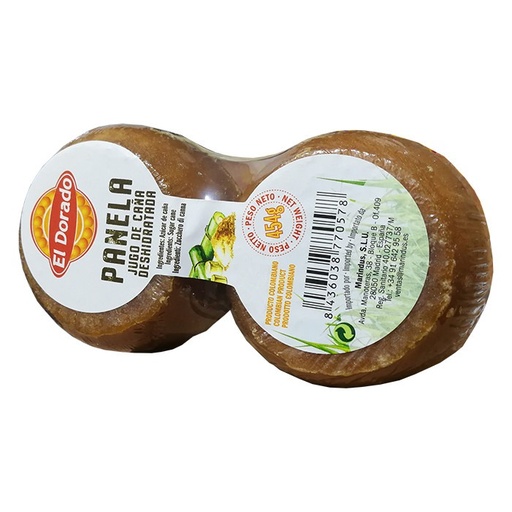 [70578] Panela  Fraccionada 454g El Dorado