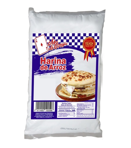 [5763] Harina De Arroz As De Oros 908G