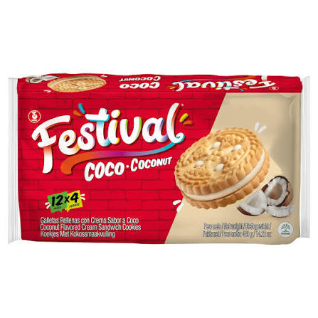 [41890] Biscotti della Festa del Cocco 403g