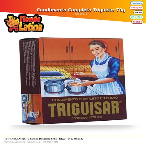 [00111] Condimento Completo Triguisar 70g