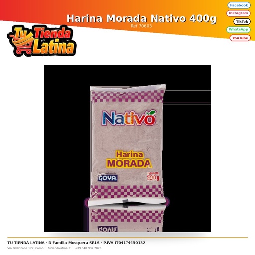 [70603] Harina Morada Nativo 400g