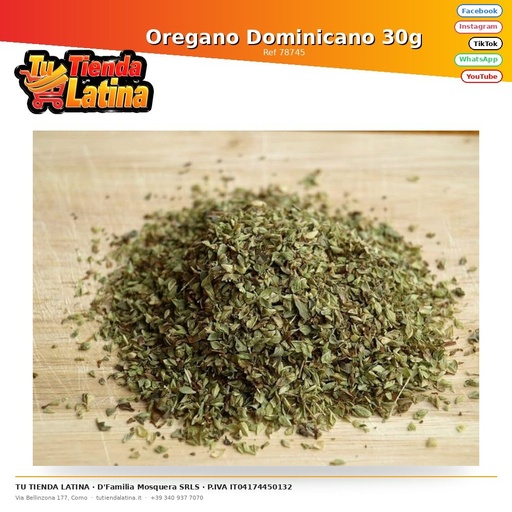 [78745] Oregano Dominicano 30g