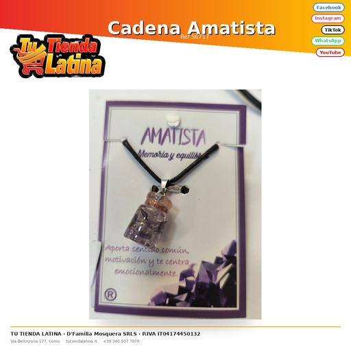 [56717] Cadena Amatista 