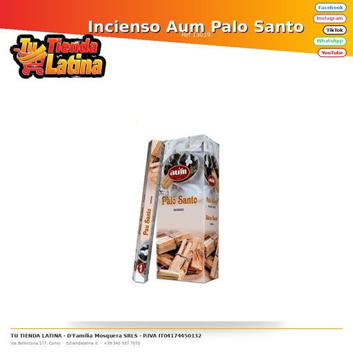 [13019] Incienso Aum Palo Santo